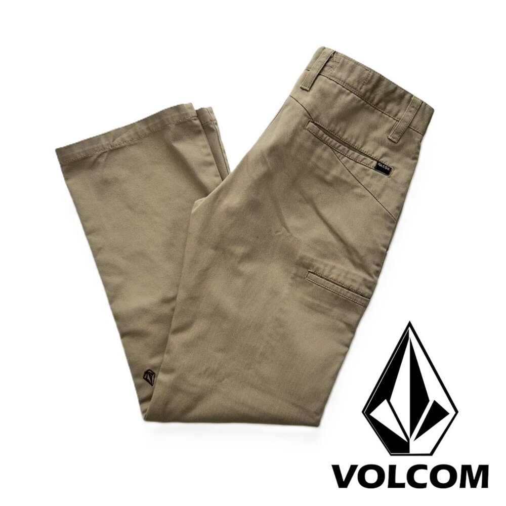 Volcom Youth Frickin Chino Pants - Tan - Size 25